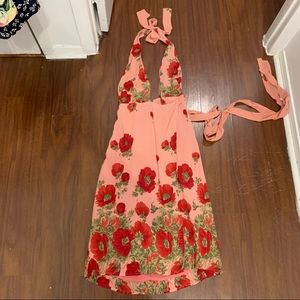 Reformation wrap dress